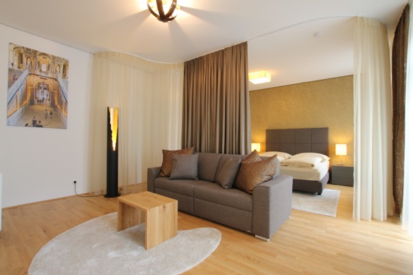 Übergangswohnung Business Apartment Penzing 7: Wohnzimmer